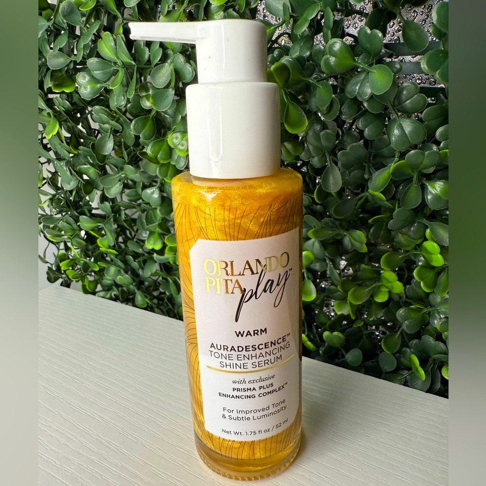 NEW Orlando Pita Warm Auradescence Tone Enhancing Shine Serum